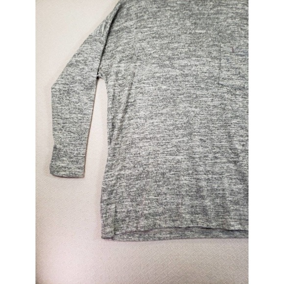 REB in J. Sweater Womens Large Gray Long Sleeve Polyester Pullover Classicore - Picture 2 of 8